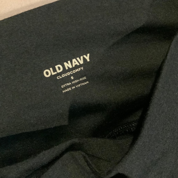 Old Navy Black S Cloud Comfy leggings Minimalist Classic Neutral Normcore - Picture 3 of 6